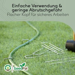 Plieniniai inkarai, nykštukiniai kaiščiai, replės, tvirtinimas prie neaustinio tinklelio, 50 vnt.