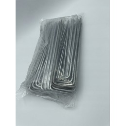 Plieniniai inkarai, nykštukiniai kaiščiai, replės, tvirtinimas prie neaustinio tinklelio, 50 vnt.