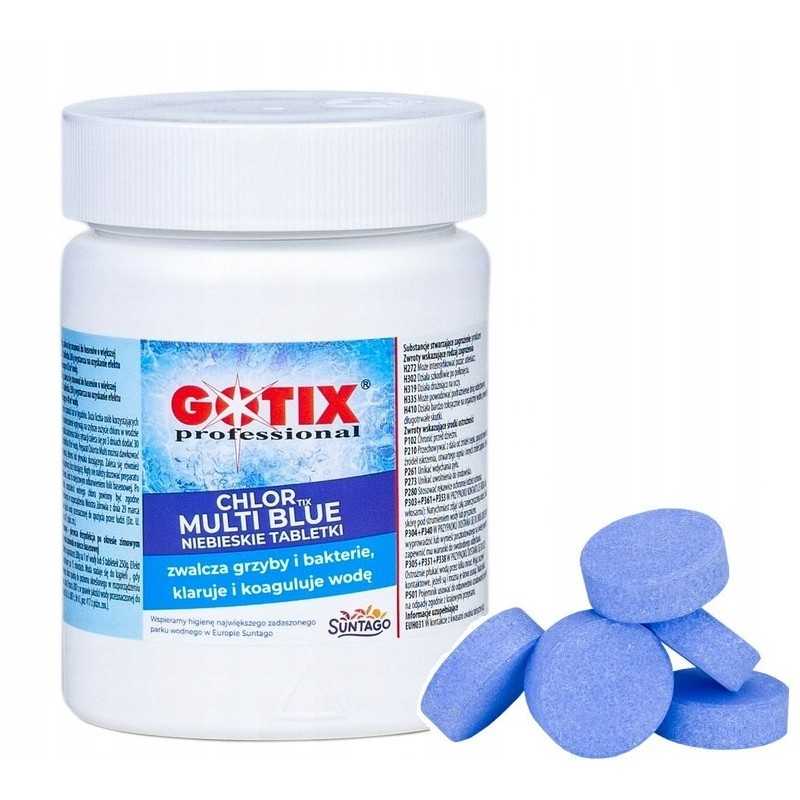11in1 chloro daugiafunkcinės tabletės mėlynos multi, skirtos sūkurinei voniai baseinui 20g 0 5kg