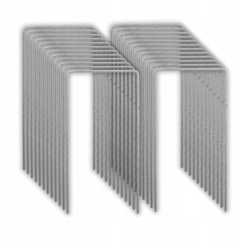 Tvirtinimo kaištis agrotekstilei agrotekstilei metalui stiprus 7cmx20cm 50 vnt