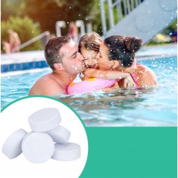 10in1 baseino chloras 20g kelių tablečių daugiafunkcinė SPA sūkurinė vonia balta 0 5kg