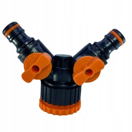 Tee 2 vožtuvai skirstytuvo sriegis 1 3 4 adapteris