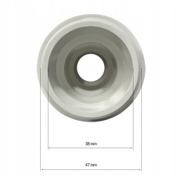 Sumažinimo jungtis, nipelis baseino žarnoms prijungti, 32x38mm, 91609011