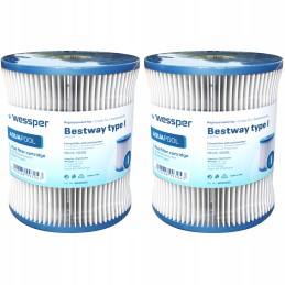 Filtro įdėklas siurblio tipui ir Bestway baseinams, 2 vnt