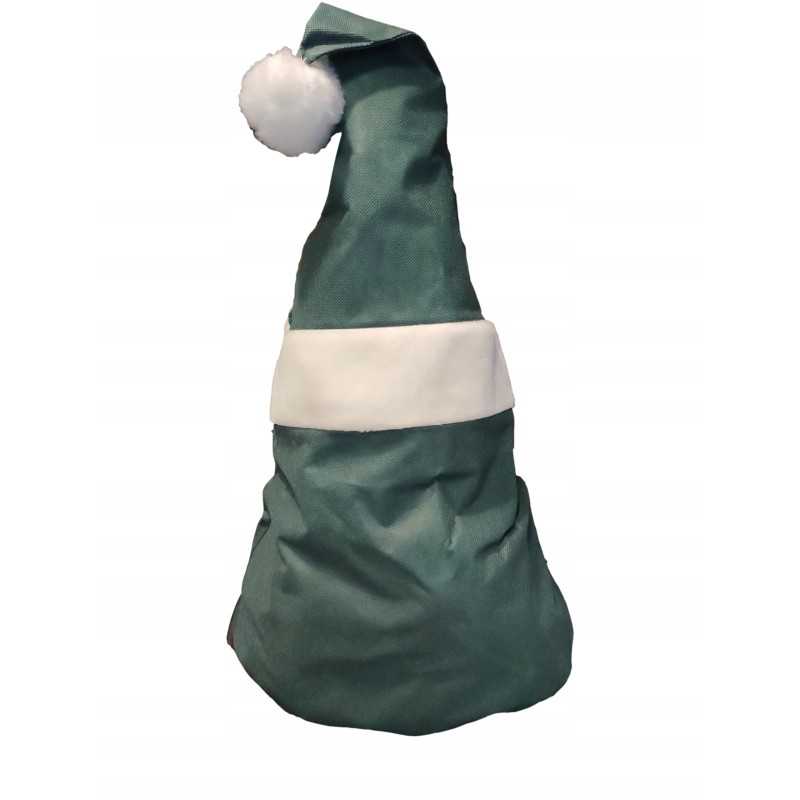 Apsauginis gaubtas, žalias ir baltas dangtelis