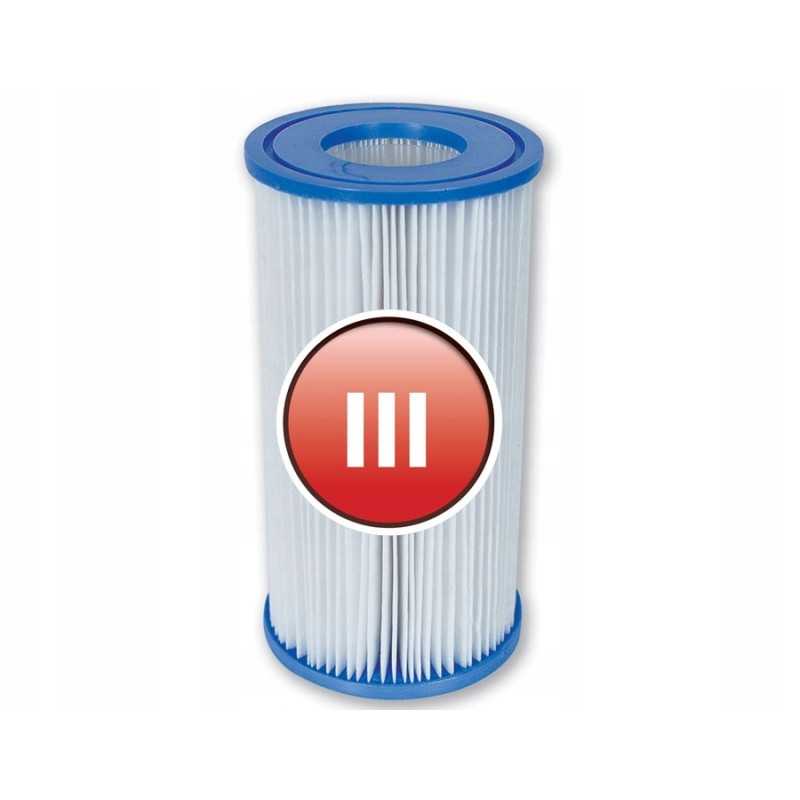 III tipo filtro įdėklas, skirtas Bestway 58012 siurbliui