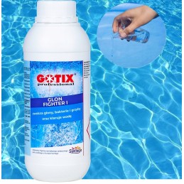 Antidumbliai, stipri priemonė nuo dumblių baseine, sūkurinėje vonioje, SPA, dumblius naikinantys chemikalai, 1l