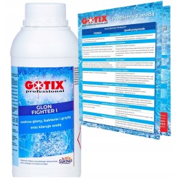 Antidumbliai, stipri priemonė nuo dumblių baseine, sūkurinėje vonioje, SPA, dumblius naikinantys chemikalai, 1l