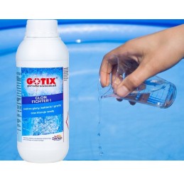 Antidumbliai, stipri priemonė nuo dumblių baseine, sūkurinėje vonioje, SPA, dumblius naikinantys chemikalai, 1l