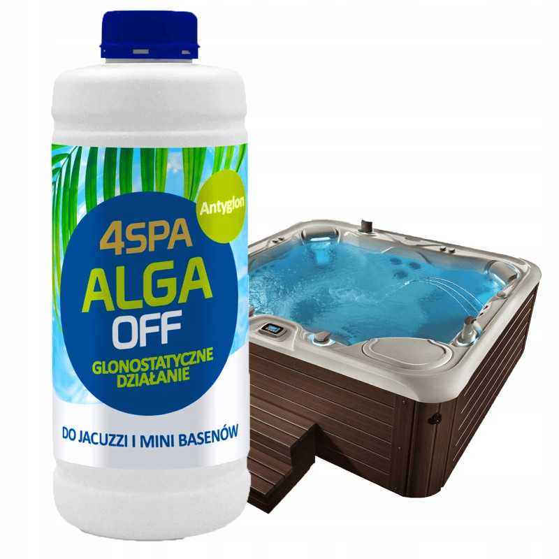 Gamix 4spa dumblių šalinimo priemonė sūkurinėms SPA vonioms 1l nuo dumblių