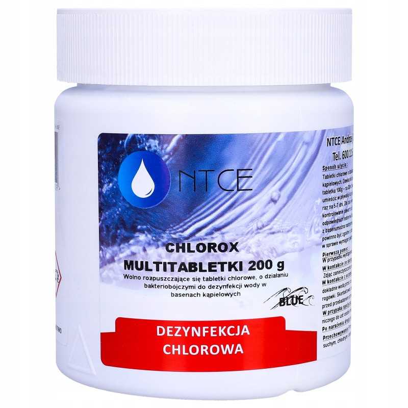 11in1 baseino chloras 0 4kg 200g multi blue tabletės sūkurinei baseinui