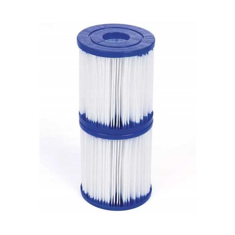 2 x i tipo filtras, skirtas bestway 58093 baseino siurbliui