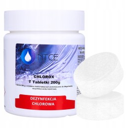 Chloro tabletės baseinams 0 4kg 200g chloro baseinams sūkurinė vonia SPA chemija