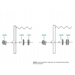 Adapter 38 32 mm basseinipumpadele 10722 intex