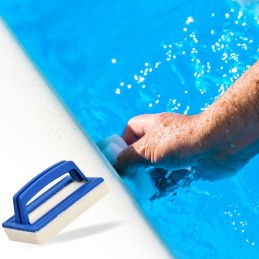 2 vnt kempinė baseino valymui su rankena