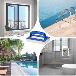 2 vnt kempinė baseino valymui su rankena