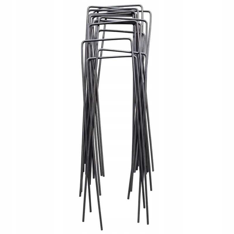 Metaliniai smeigtukai įvairių tipų agrotekstilei, agrotekstilei ir geotekstilei tvirtinti prie žemės, taip pat smeigtukai kurmių