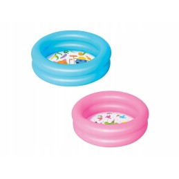 Bestway apvalus pripučiamas baseinas, spalvų derinys, 61x15cm