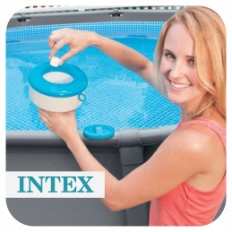 Cheminių medžiagų dozatorius, chloro talpykla, mažas intex