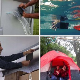 Vandeniui atspari remonto juosta, baseino remonto komplektas, tvirtas, 150 cm