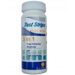 Vandens šarmingumo pH matuoklis, chloras, SPA baseinas, 50 vnt