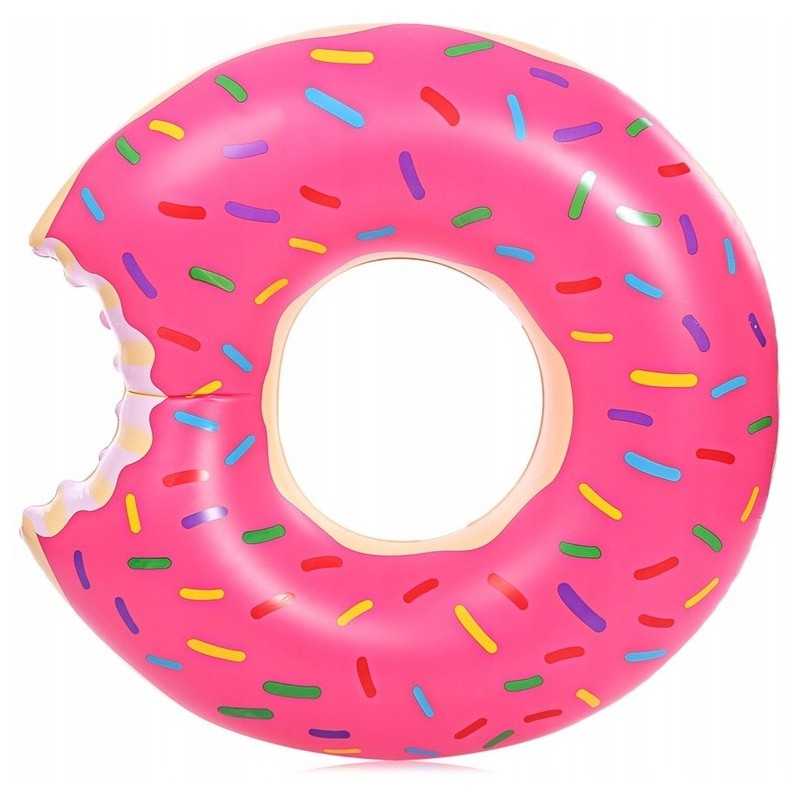 Pripučiamas plaukimo žiedas vaikams, 50 cm, rožinis