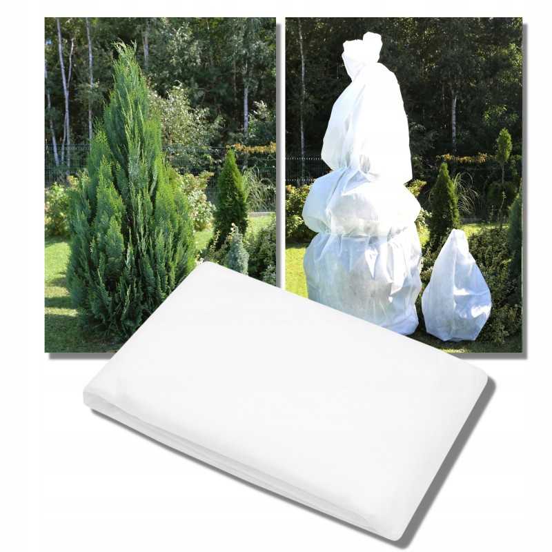 Žiemos apsauginis gaubtas augalams 50g/m² 50x80 cm