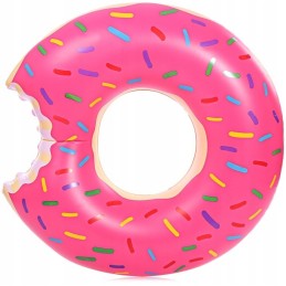 Pripučiamas plaukimo žiedas vaikams, 50 cm, rožinis