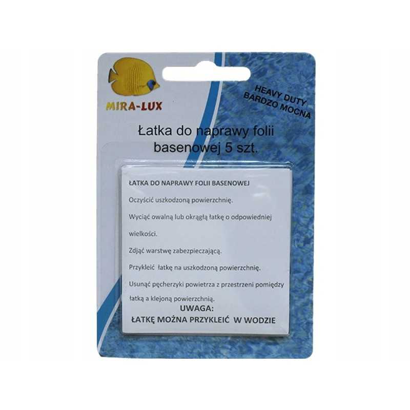 Šikšnosparniai baseino folijos taisymui, 5 vnt