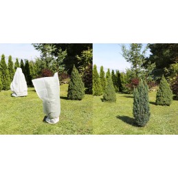 Žiemos apsauginis gaubtas augalams 50g/m² 50x80 cm