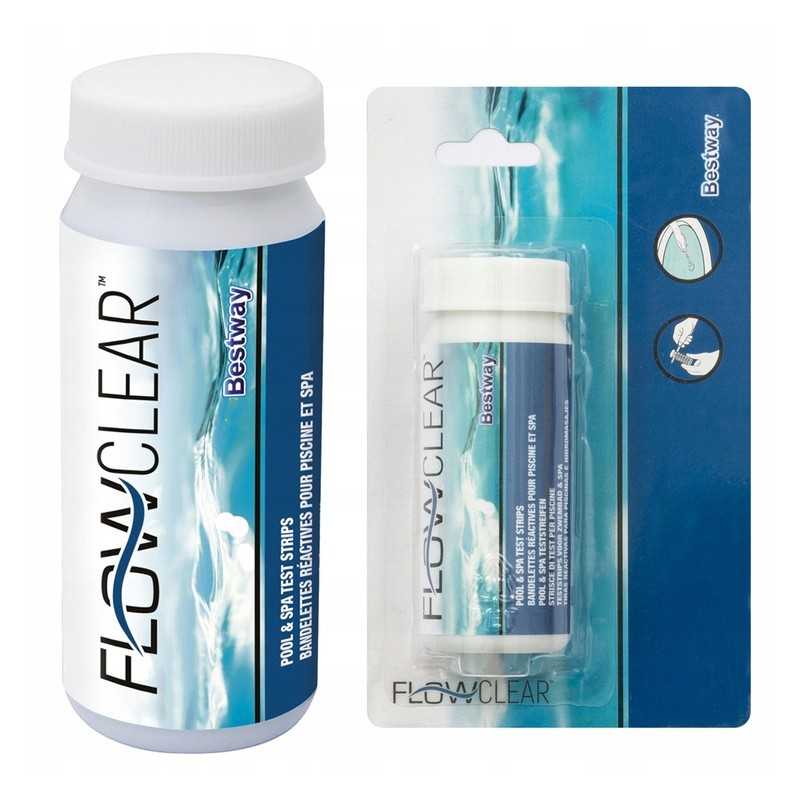 3in1 metro juostelės testeris ph chloro cl šarmingumas baseinas Bestway baseinas