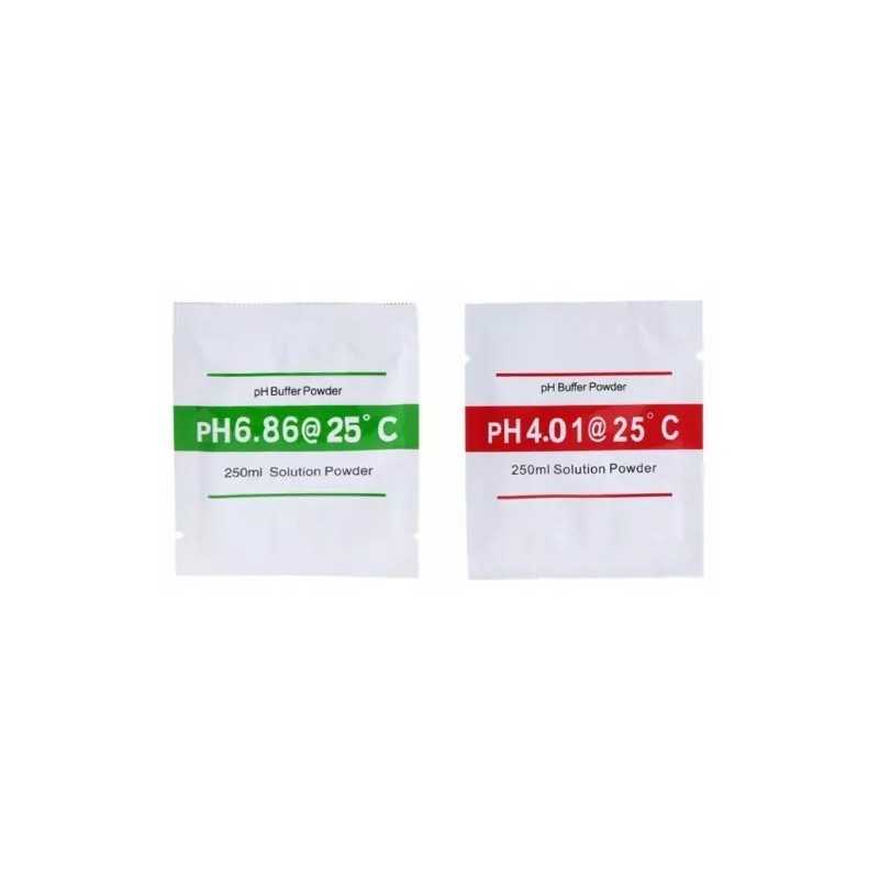 pH kalibravimo milteliai 4 01 6 86 250 ml