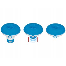 Grybų dozatorius baseino chemikalams 12 7 cm intex