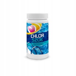 Baseino chemikalai chloro šokas baseino granulėms 1kg