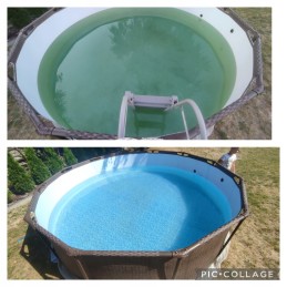 Baseino chemikalai chloro šokas baseino granulėms 1kg