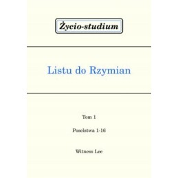 Gyvenimo studija Laiško romiečiams 1 tomas
