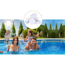 10in1 chloro daugiafunkcinės daugiafunkcinės tabletės baseinams sūkurinė vonia SPA 20g baseinas