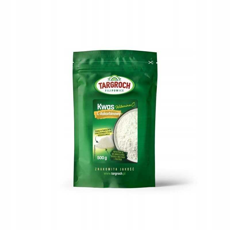 L askorbo rūgštis vitaminas C targroch 0 5 kg