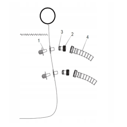 Reduction connectors for bestway 58236 pool pump