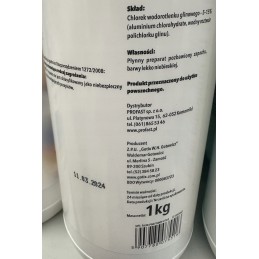 Baseino koaguliantų valymo skystis 1kg flok tix