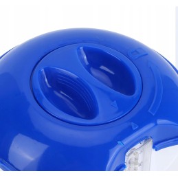 2 viename didelis dozatorius su termometro plūduru baseino sūkurinei voniai chloro 20g