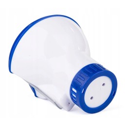 2 viename didelis dozatorius su termometro plūduru baseino sūkurinei voniai chloro 20g