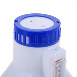 2 viename didelis dozatorius su termometro plūduru baseino sūkurinei voniai chloro 20g