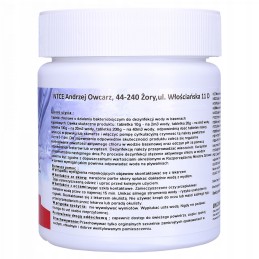 10 viename chloro baseinui 0 5 kg 20 g kelių tablečių baseino chemikalams