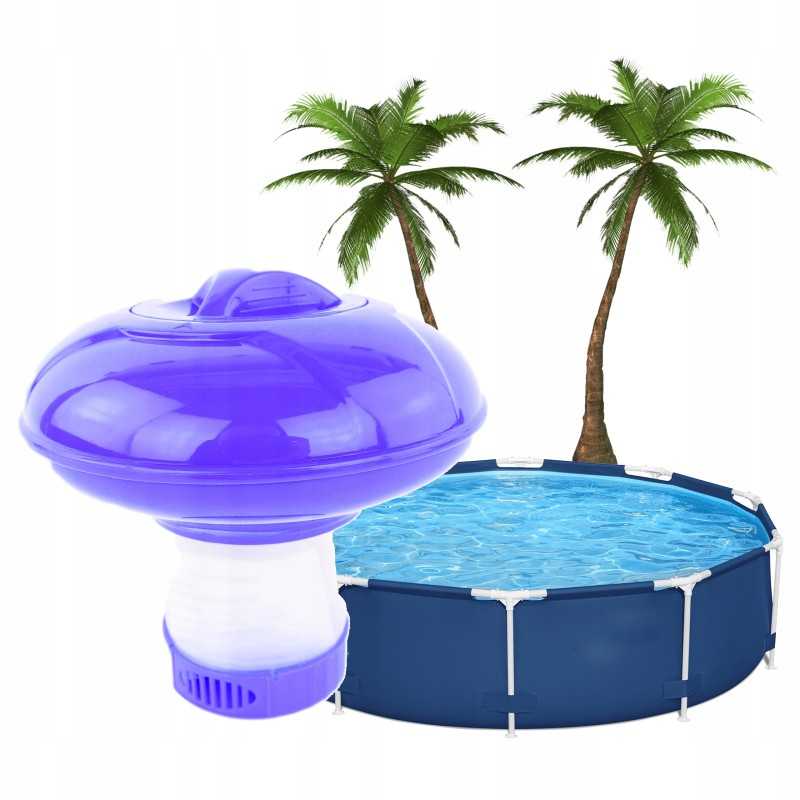 Chloro dozatoriaus plūduras baseino chemikalams 20g