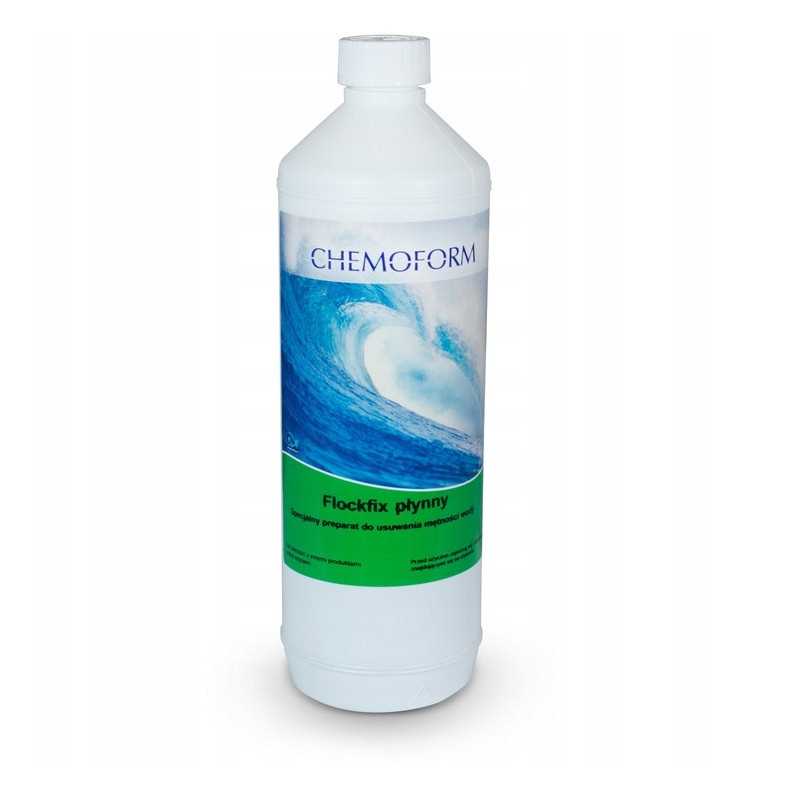 Flockfix pulko flokuliuojantis drumstas vanduo 1l chemoformas