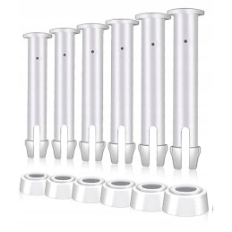 Grybų kaiščių kaiščiai baseino rėmui, 6 vnt