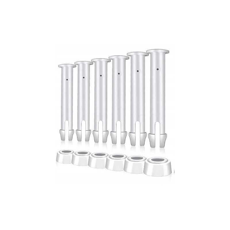 Grybų kaiščių kaiščiai baseino rėmui, 6 vnt