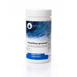 Flockstop vandens skaidrinimo baseino chemikalai 1kg ntce