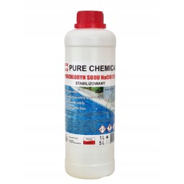 Skystas chloras grynas chemikalas 1 2 kg 1 l